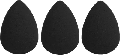 Набір спонжів Ibra Blender Sponge чорні 3 шт (5907518391406)
