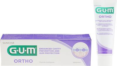 Зубна паста-гель "Захист ясен" - G.U.M Ortho 75ml (447463-21938)