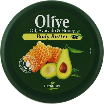 Олія для тіла з медом і авокадо - Madis HerbOlive Olive Oil Avocado & Honey Body Butter 250ml (1135948-31845862)