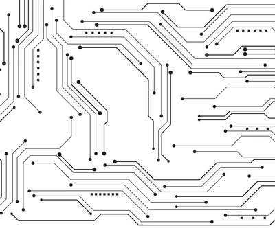 Флізелінові фотошпалери Electronic Vector 100x100см
