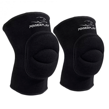 PowerPlay Наколенники PP-8000 Elastic Knee Support (пара), черные, L