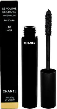 Tusz do rzęs Chanel Le Volume de Chanel Mascara Wodoodporny zwiększający objętość 10 Noir 6 g (3145891942101)