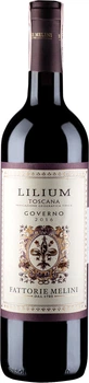 Вино Melini Lilium Toscana IGT Governo красное сухое 0.75 л (8000160623073)