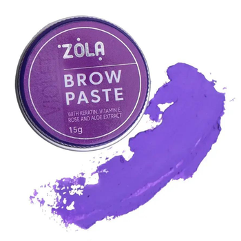 Паста контурна для брів Brow Pasta Zola фіолетова 15 мл