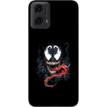 Силиконовый чехол SMTT для Motorola Moto G24 с картинкой Веном