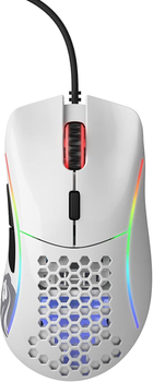 Mysz gamingowa Glorious Model D USB Glossy White (GD-GWHITE)