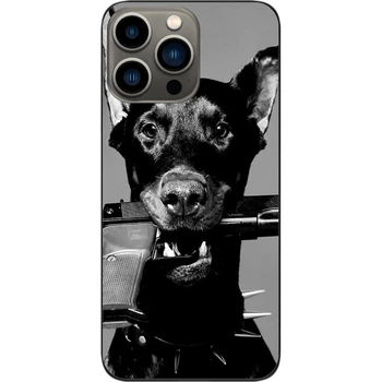 Силіконовий чохол SMTT для iPhone 13 Pro Max з Пес