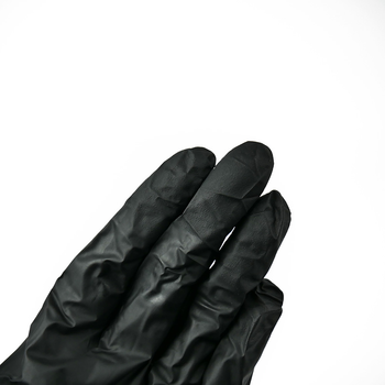 Рукавички нітрилові без тальку Safe Touch Advanced Black розмір XL 100 шт (1187-TG_E) (0104310)