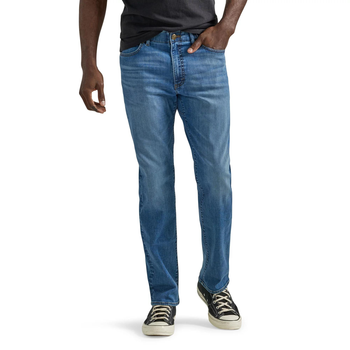 Джинсы Lee Men's Extreme Motion Regular Straight Jeans Color: Space Iris 112339214 W32 L34