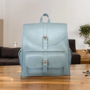 Рюкзак женский Betty Pretty из экокожи мятный 956MINT