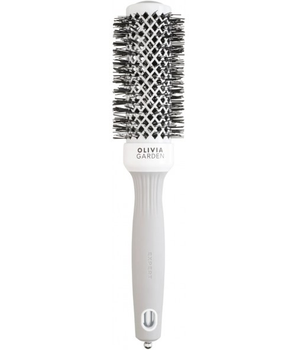 Брашинг Olivia Garden Expert Blowout Shine White&Grey 35 мм