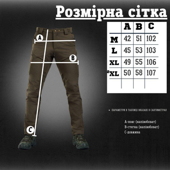 Тактические брюки Patriot oliva XL