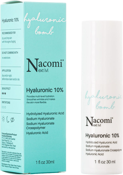 Сироватка для обличчя Nacomi Next Level Hyaluronic 10% 30 мл (5902539716108)