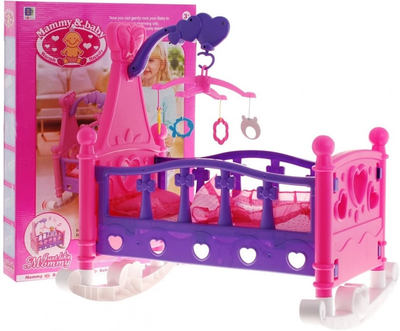Łóżeczko dla lalek Bohui Toys 2w1 (5903864912951)