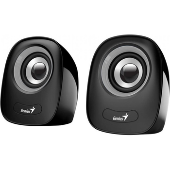Акустична система Genius SP-Q160, 2.0, USB-А, mini-jack, сірий (31730027400)