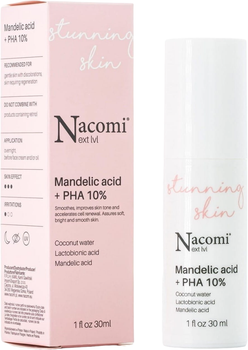 Сироватка для обличчя Nacomi Next Level Mandelic Acid + PHA 10% 30 мл (5902539716047)