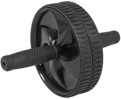 Wałek do prasy Gorilla Sports AB-Wheel Czarny (4260200844064)