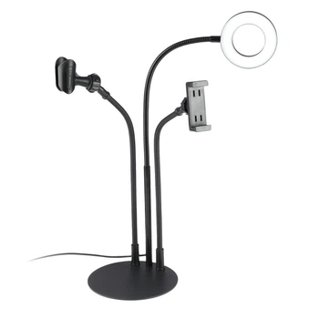 Лампа Fill Light 3 in 1 9cm Настільна Колір Чорний
