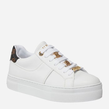 Sneakersy damskie do kostki Guess gssfljgieele12white 37 Białe (7626101672637)