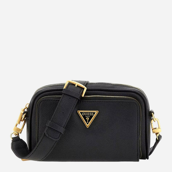 Torebka crossbody damska na szerokim pasku Guess gsrhwva9222140bla Czarna (7626101556319)