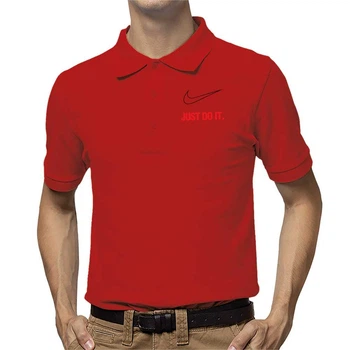 Поло чоловіче Ray "Nike Just do it" M Червоний (MD-29-9210-19-13)