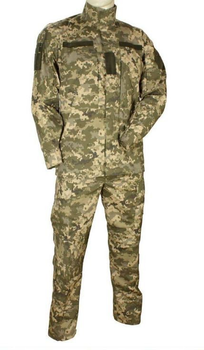 Тактичний Військовий Костюм Зигзаг Український Піксель (тканина полікоттон, Туреччина), 52 (SEAM-PXS1-PC-52)