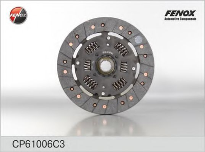 Диск сцепления ведомый инжектор ВАЗ 2108-12 Fenox (CP61006C3) Fenox (CP61006C3)