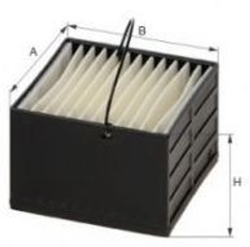 Фильтр топлива Truck MFilter (DE3400)