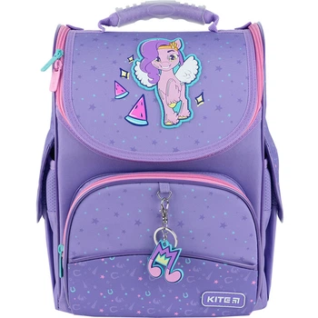 Рюкзак школьный каркасный Kite My Little Pony LP24-501S 35x25x13 см фиолетовый