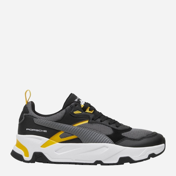 Sneakersy męskie na grubej podeszwie Puma Porsche Legacy Trinity puma30832901 45 Czarne (4099686550301)