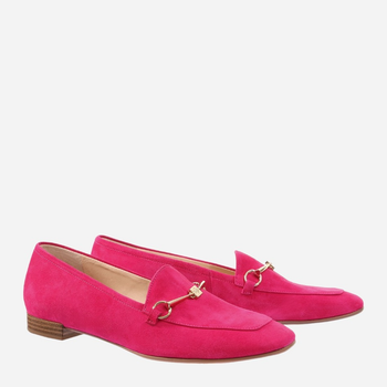 Loafersy damskie skórzane