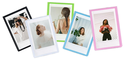 Набір магнітних фоторамок (5 шт кольорові) для Fujifilm Instax Mini 12, 11, Evo, 40, 90, 9, LiPlay та принтерів SP-1, SP-2, Mini Link, Link2, Mini Link, Link2