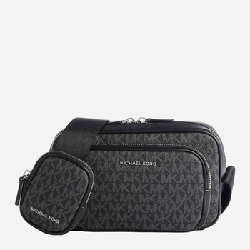 Torebka crossbody męska mała na szerokim pasku Michael Kors mko33u2lhdc2b-001 Czarna (196163312613)