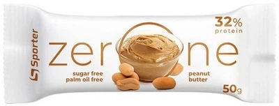 Протеиновый батончик Sporter ZerOne 50 г peanut butter