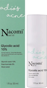 Сироватка для обличчя Nacomi Next Level Glycolic Acid 10% 30 мл (5902539716115)