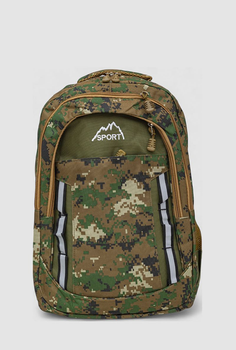 Рюкзак милитари мужской, цвет хаки, 244R6684, one size