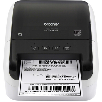 Drukarka etykiet Brother QL-1100c (QL1100CZW1)