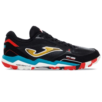 Сороконіжки взуття футбольне розмір 42.5 Joma FS REACTIVE FSS2301TF (верх-шкіра, підошва-RB, чорний)