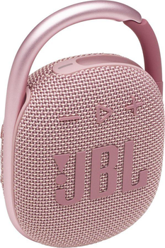 Портативні колонки JBL Clip 4 Pink (JBLCLIP4PINK)