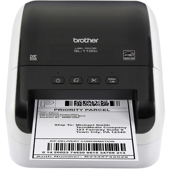 Принтер этикеток Brother QL-1100c (QL1100CZW1)