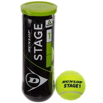 Мячи для большого тенниса Dunlop Stage Balls 1 601338 3 мяча в комплекте