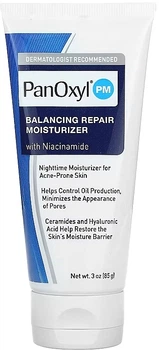 Балансирующий гель-крем для лица - PanOxyl PM Balancing Repair Moisturizer With Niacinamide 85g (1296314-143279)