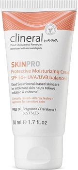 Крем для лица - Ahava Clineral Skinpro Protective Moisturizing Cream SPF 50+ 50ml (931383-9196235)