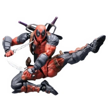 Экшн фигурка Дэдпул с большим колличеством аксессуаров, 14 см - Deadpool, Marvel