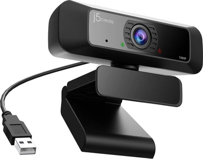 Kamera internetowa j5create USB HD 360° Czarny (JVCU100-N)