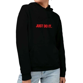 Худі жіноче JHK "Nike Just do it" XXL Чорний (MD-21-9202-28-14)
