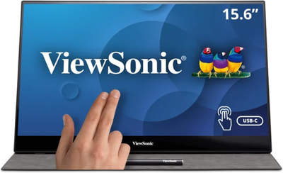 Монитор портативный сенсорный 15.6" ViewSonic TD1655 Factory Recertified g3