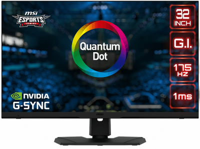 Монитор 32" MSI Gaming Optix MPG321QRFDE QHD IPS 175 ГГц Factory Recertified g5