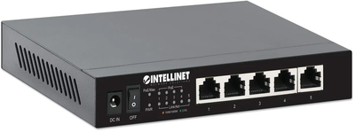 Комутатор Intellinet 5-Port 2.5G Ethernet PoE+ (766623561921)