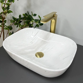 Умывальник VBI Ravenna marble nature matt накладной VBI-011208
